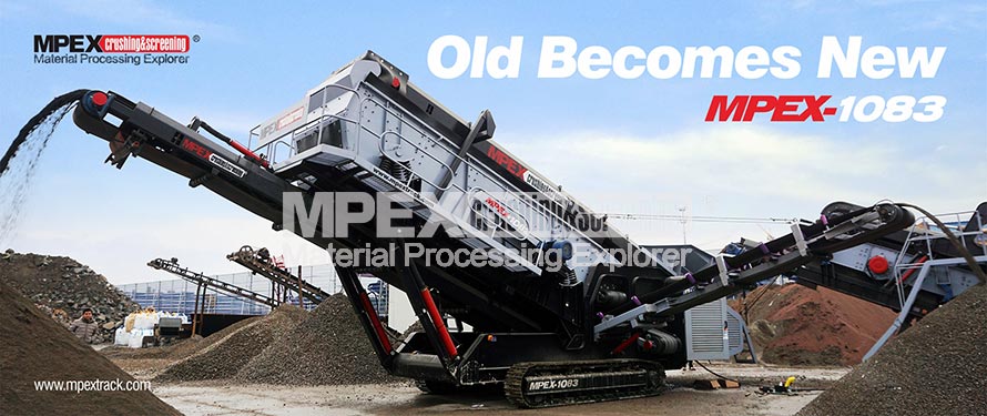 MPEX mobile inclined screener