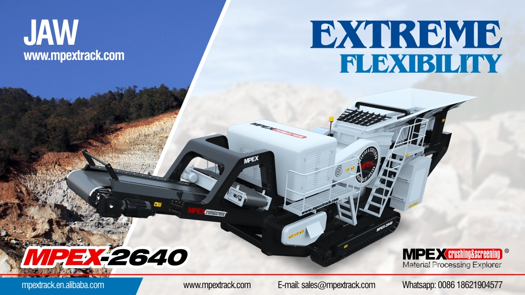 MPEX-3850 Mobile Jaw Crusher